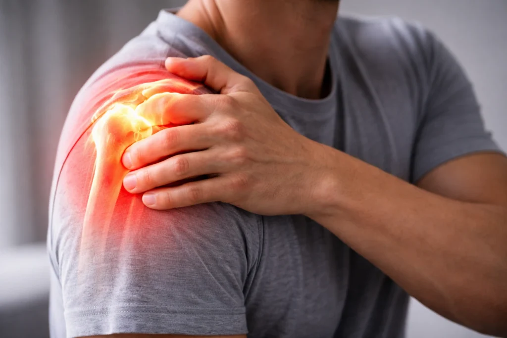 Frozen shoulder physical therapy and treatment by Dr. Abhishek Kumar Mishra Delhi.