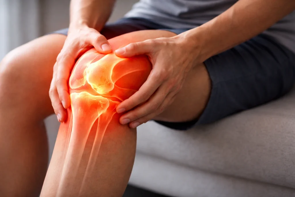 Dr. Abhishek Kumar Mishra providing knee pain relief solutions in Green Park Delhi clinic